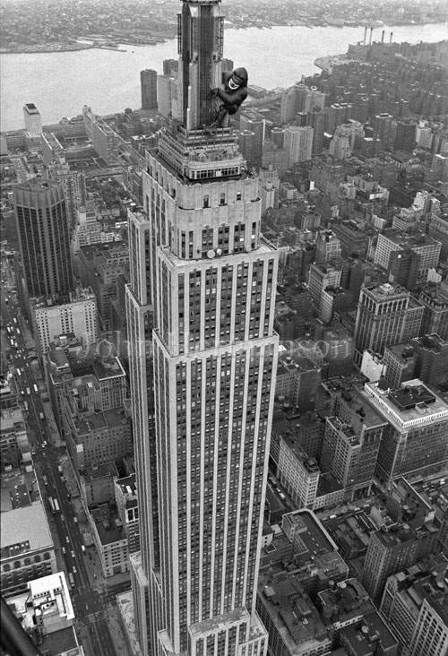 kong.jpg - Original B&W negative a gift to me from Jerry Soloway, then of UPI (early 1980's.)