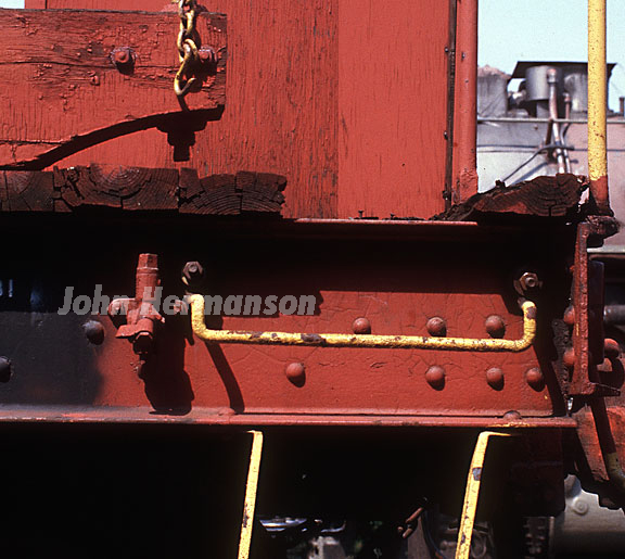 work-caboose.jpg - D&H Work Caboose, photographed shortly before we were thrown out. (During federal takeover of park, we were wandering around in off-limits area.)